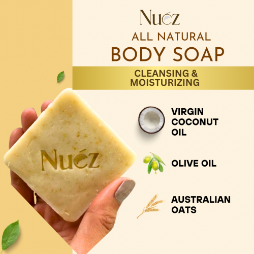 50g VCO + Olive Oil + Oats Body Soap
